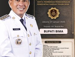 Bupati Bima Terima Penghargaan UHC Nasional, Akses Layanan Kesehatan Masyarakat Kian Meningkat