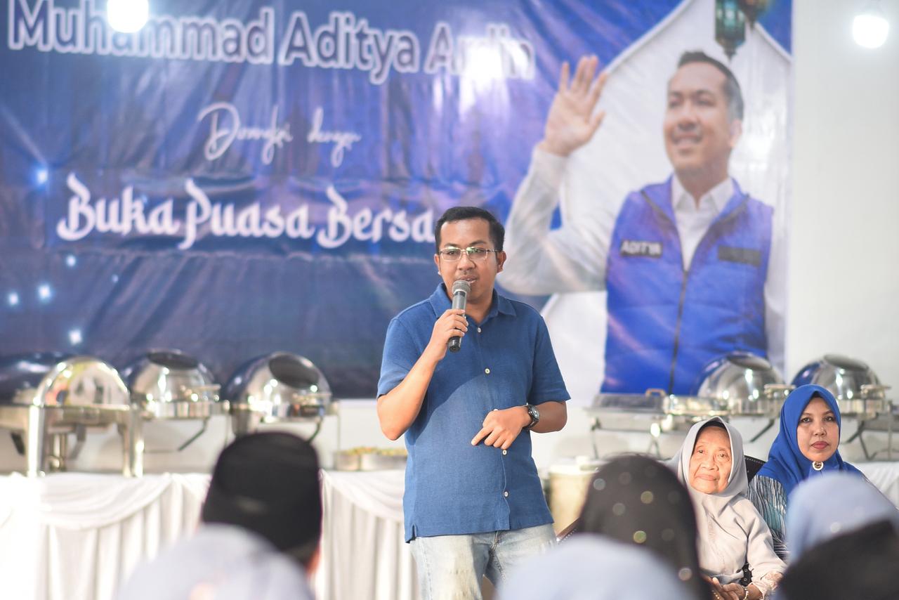 Ketua DPD PAN Kabupaten Bima, Muhammad Aditya Ardin di acara syukuran dan konsolidasi internal, Rabu 04 Maret 2026