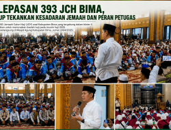 Pelepasan 393 JCH Bima, Wabup Tekankan Kesadaran Jamaah dan Peran Petugas