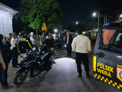 Patroli KRYD Polsek Wera Amankan 11 Remaja dan 5 Motor di Kawasan Pantai Sangiang