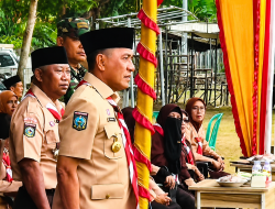 Upacara Hari Pramuka ke-65 Digelar di Langgudu, Bupati Bima Tekankan Penguatan Karakter Generasi Muda
