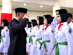 Paskibraka Kabupaten Bima 2026 Resmi Dikukuhkan Bupati Ady Mahyudi